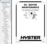repair manual Hyster Class 1 For G108 (E40-65Z) Electric Motor Rider Trucks PDF Manual