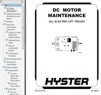 repair manual Hyster Class 2 C210 (N30XMH (Pre-SEM)) Electric Motor Narrow Aisle Trucks PDF Manual