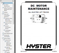 repair manual Hyster Class 1 For E114 (E25-40Z) Electric Motor Rider Trucks PDF Manual