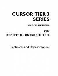 repair manual Iveco Engines C87 ENT X - Cursor 87 TE X Technical & Repair Manual PDF