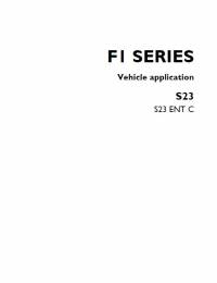 repair manual Iveco Engines F1 Series - S23 ENT C Technical Manual PDF