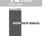 repair manual Takeuchi TL150 Crawler Loader Workshop Manual PDF