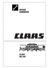 repair manual Claas RU 450 Repair Handbook PDF