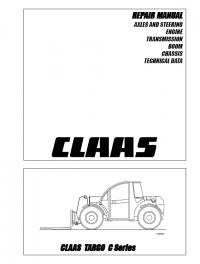repair manual Claas Targo C Series Set of PDF Manuals