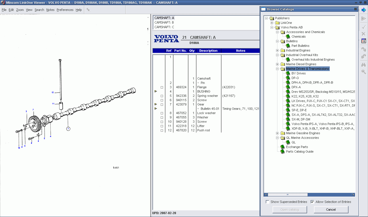 Volvo parts catalog online