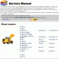 repair manual Hyundai Construction Equipment - Wheel Loaders Service Manuals 08-2012