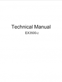 repair manual Hitachi EX3500-2 Hydraulic Excavator Technical Workshop Manual PDF