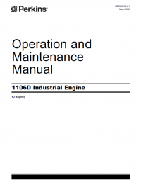 repair manual Perkins Industrial Engine 1106 Series Set of Manuals