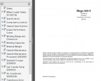 repair manual Doosan Mega 300-V & Solar 340LC-V Track Excavator Shop Manual PDF