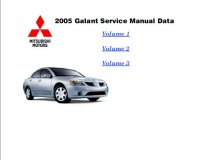repair manual Mitsubishi Galant 2005 Service Manual PDF
