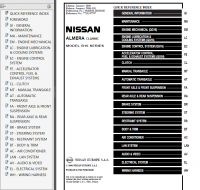 repair manual Nissan Almera Classic Model B10 Series 2006  Service Manual PDF
