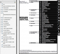 repair manual Nissan Sentra Model B16 Series 2012 Service Manual PDF