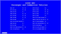 spare parts catalog Isuzu Worldwide 2012