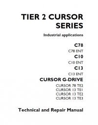 repair manual Iveco C10 ENT TIER2 Technical and Repair Manual PDF