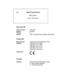 repair manual Liebherr L544 L554 L564 L574 ZF Wheel Loader Set of PDF Manuals