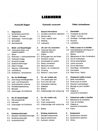 repair manual Liebherr R 994 Excavator Service Manual PDF
