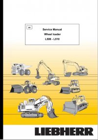 repair manual Liebherr L506 - L510 Wheel Loader Service Manual PDF