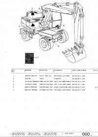spare parts catalog Terex Atlas 1404ZW Excavator Parts Catalog PDF