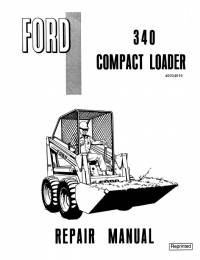 repair manual Ford Compact Loader 340 Repair Manual PDF