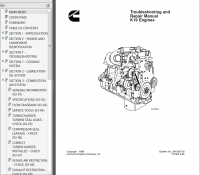 repair manual Cummins K19 Series Diesel Engine Troubleshooting and Repair Manual PDF