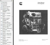 repair manual Cummins N14 Engines Shop & Troubleshooting & Repair Manual 1991-1992 PDF
