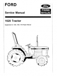 repair manual New Holland Ford 1620 Tractor workshop repair manual