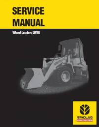 repair manual New Holland Wheel Loader LW80 Service Manual PDF