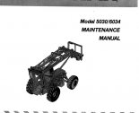 repair manual JLG SkyTrak Telehandlers 5030 & 6034 ANSI Maintenance Manual PDF