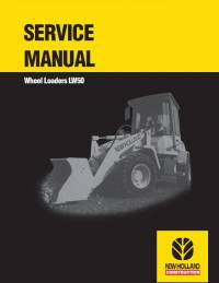 repair manual New Holland Wheel Loader LW50 Service Manual PDF