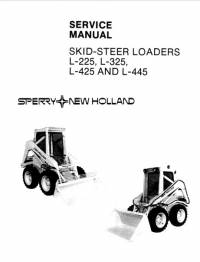 repair manual New Holland Skid Steer Loader L225 L325 L425 L445 Service Manual PDF