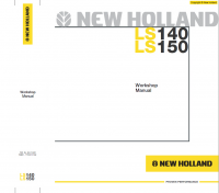 repair manual New Holland LS140 & LS150 Skid Steer Loader Workshop Manual PDF