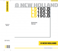 repair manual New Holland LS180.B LS185.B LS190.B Skid Steer Loader Workshop Manual PDF
