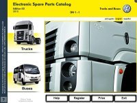spare parts catalog VW Trucks and Buses Electronic Parts Catalog