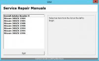 repair manual Nissan 300ZX 1984 1985 1988 1990 1994 1995 1996 Service Manual PDF