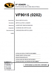 spare parts catalog Venieri parts catalog