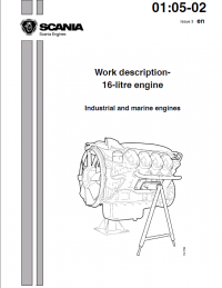 repair manual Scania Industrial and Marine Engines DC16 Set of Manuals PDF