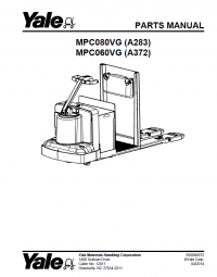 spare parts catalog Yale Parts Manuals for USA region 2017