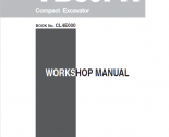 repair manual Takeuchi TB80FR Compact Excavator Workshop PDF Manual