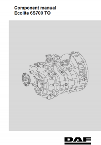 repair manual DAF Ecolite 6S Series Component Manual PDF