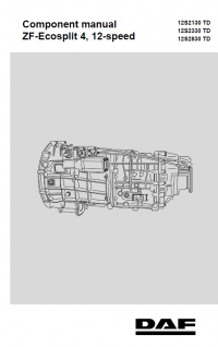 repair manual DAF ZF-Ecosplit 4 Set of Component Manuals PDF