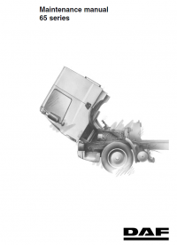 repair manual DAF Trucks 65/75/85 Series PDF Set of Components Manual
