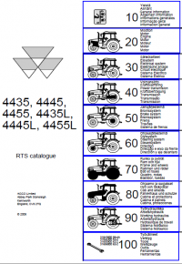 repair manual Massey Ferguson 4435,4445,4455,4435L,4445L,4455L Tractors Workshop Manual PDF