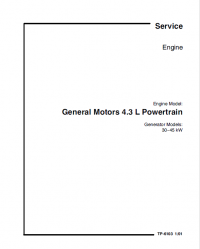 repair manual General Motors 4.3L PowerTrain TP-6103 Service Manual PDF