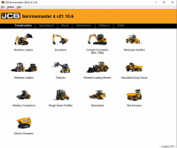 Diagnostic Software JCB ServiceMaster 4 2025 v25.5.2 Diagnostic Software