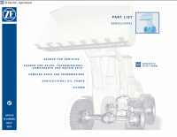 spare parts catalog ZF Part List Agricultural 2024