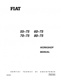 repair manual Fiat 55-75, 60-75, 70-75, 80-75 Workshop Manual PDF