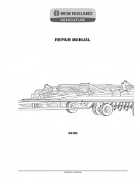 repair manual New Holland SD550 Repair Manual PDF