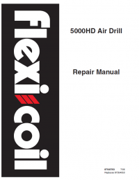 repair manual New Holland flexi coil 5000HD Air Drill Repair Manual PDF 87545763