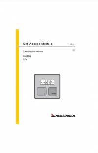 repair manual JUNGHEINRICH Truck ISM Access Module Operating Instructions PDF
