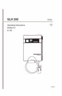 repair manual JUNGHEINRICH Truck SLH 200 Operating Instructions PDF